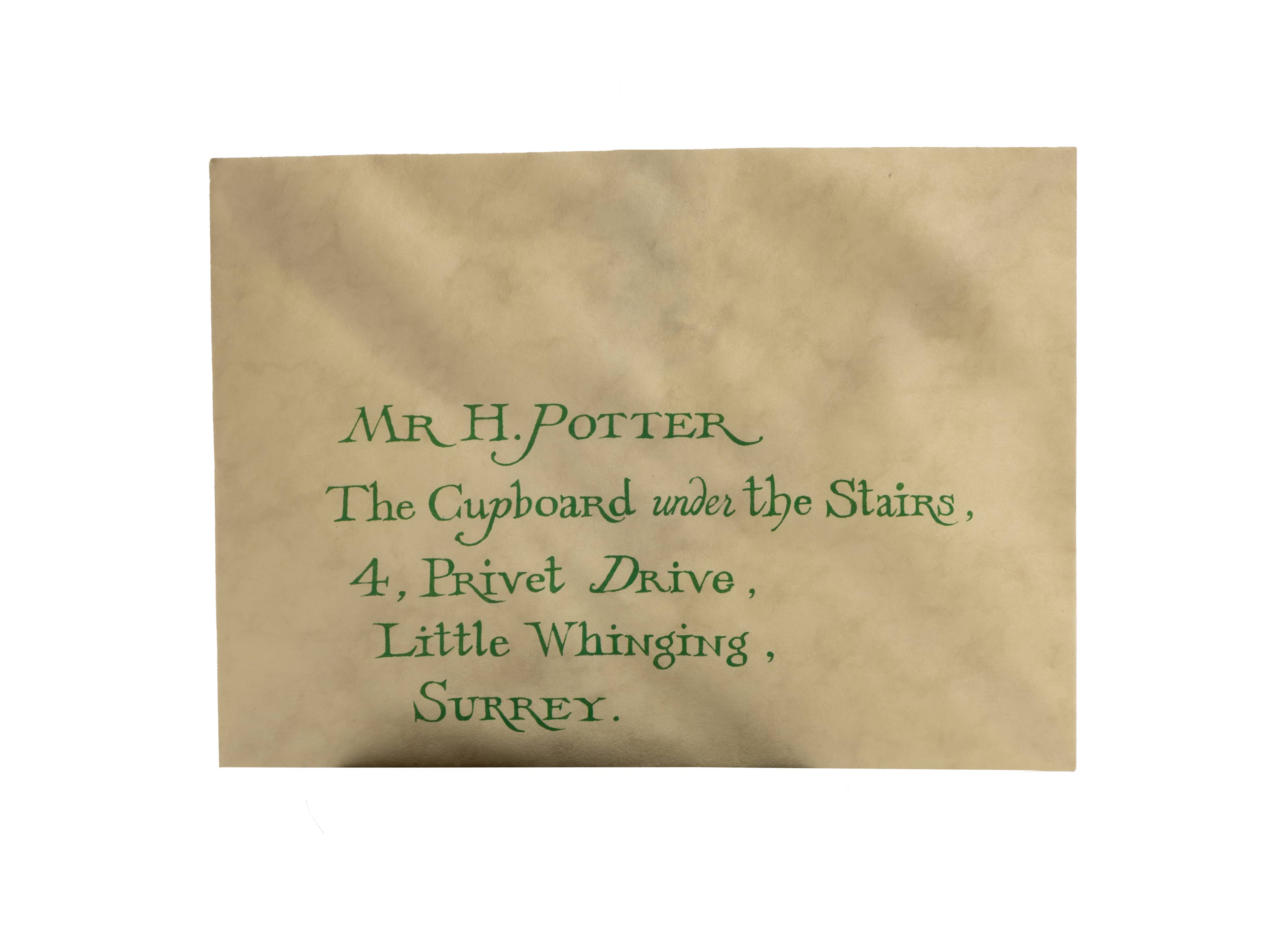 Hogwarts Acceptance Letter 